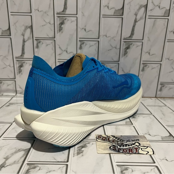 New Hoka One One Mach X 2 Running Shoes Blue White Training Gym Mens Size 10 12